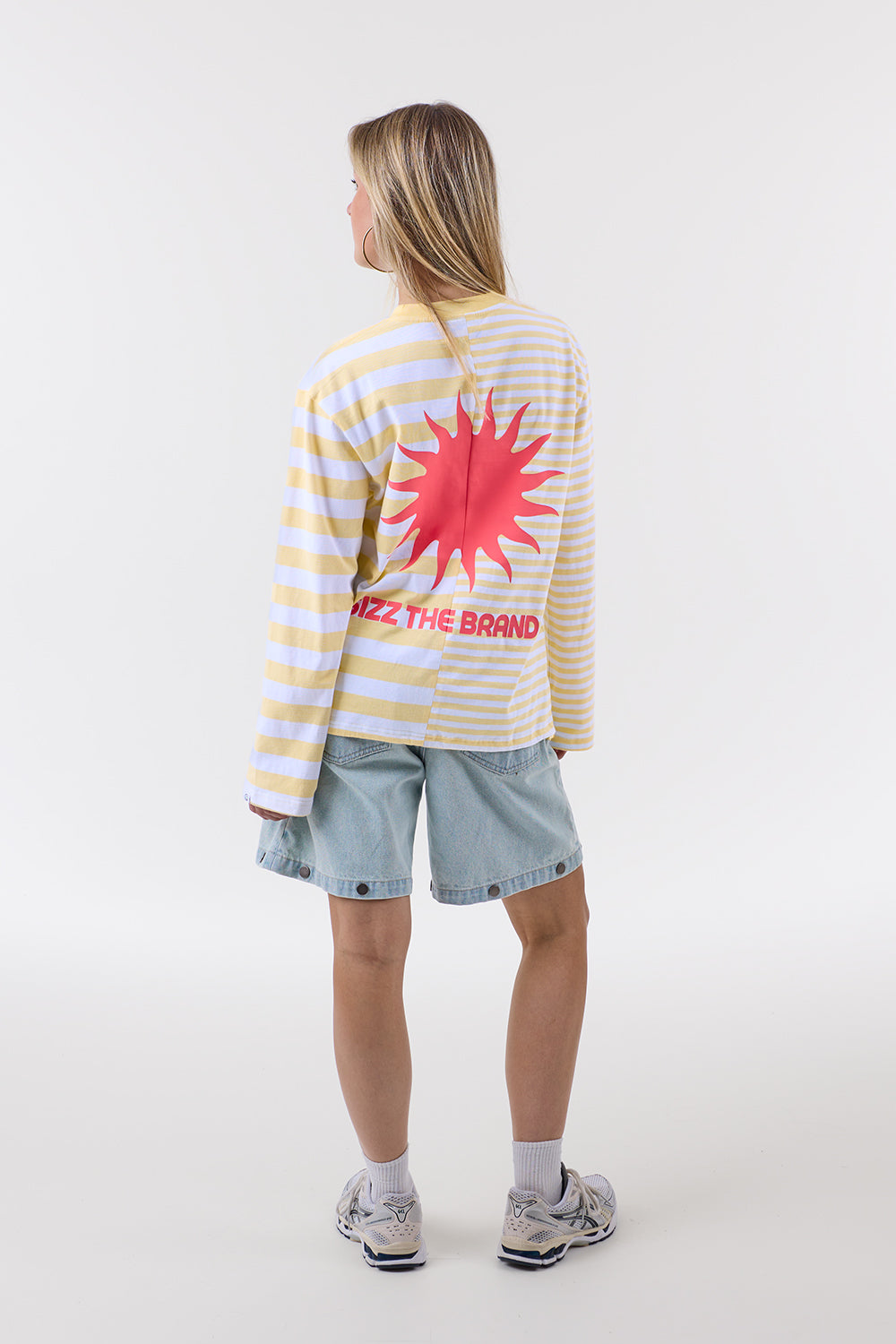Sol Longsleeve Strepen Geel