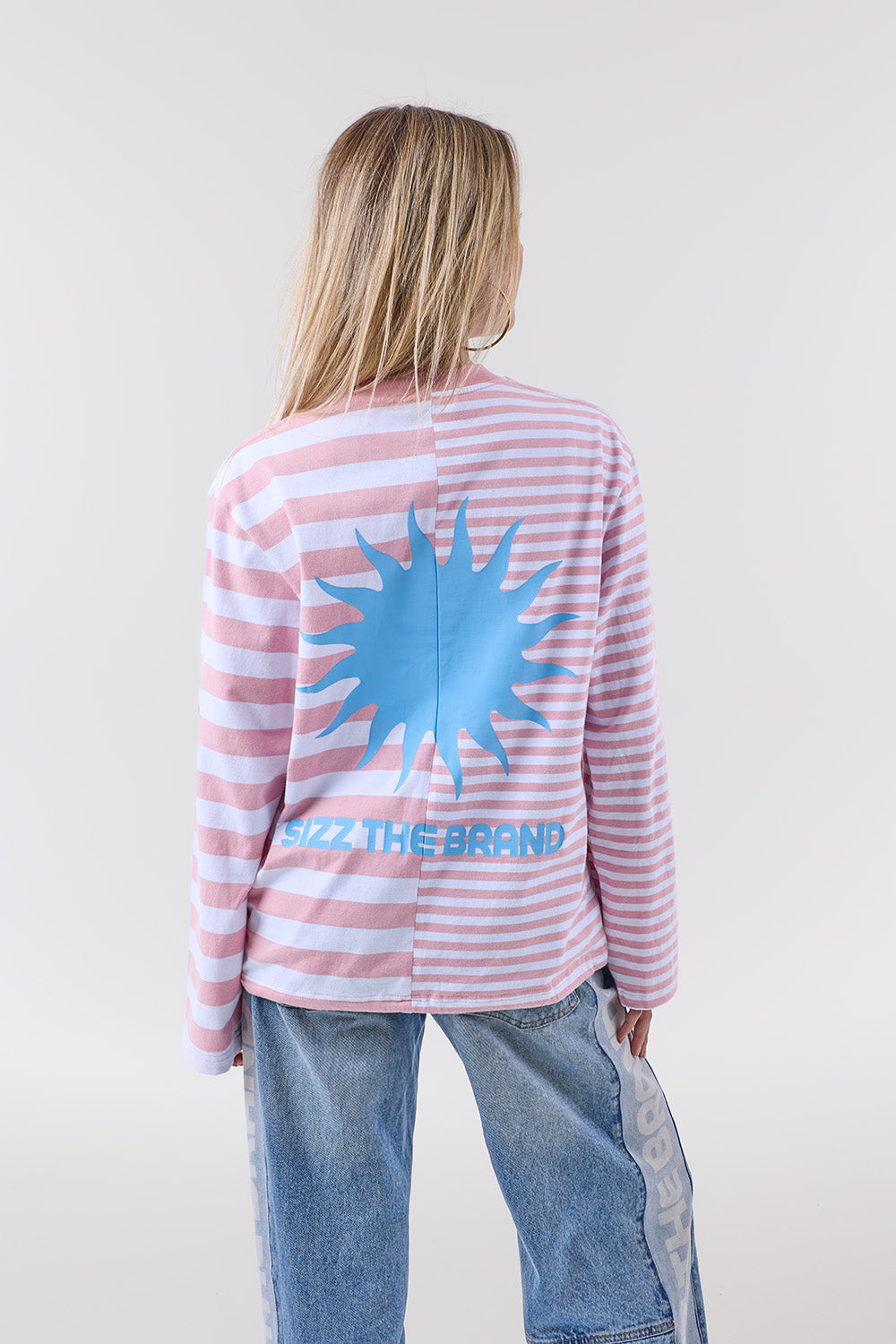 Sol Longsleeve Strepen Roze