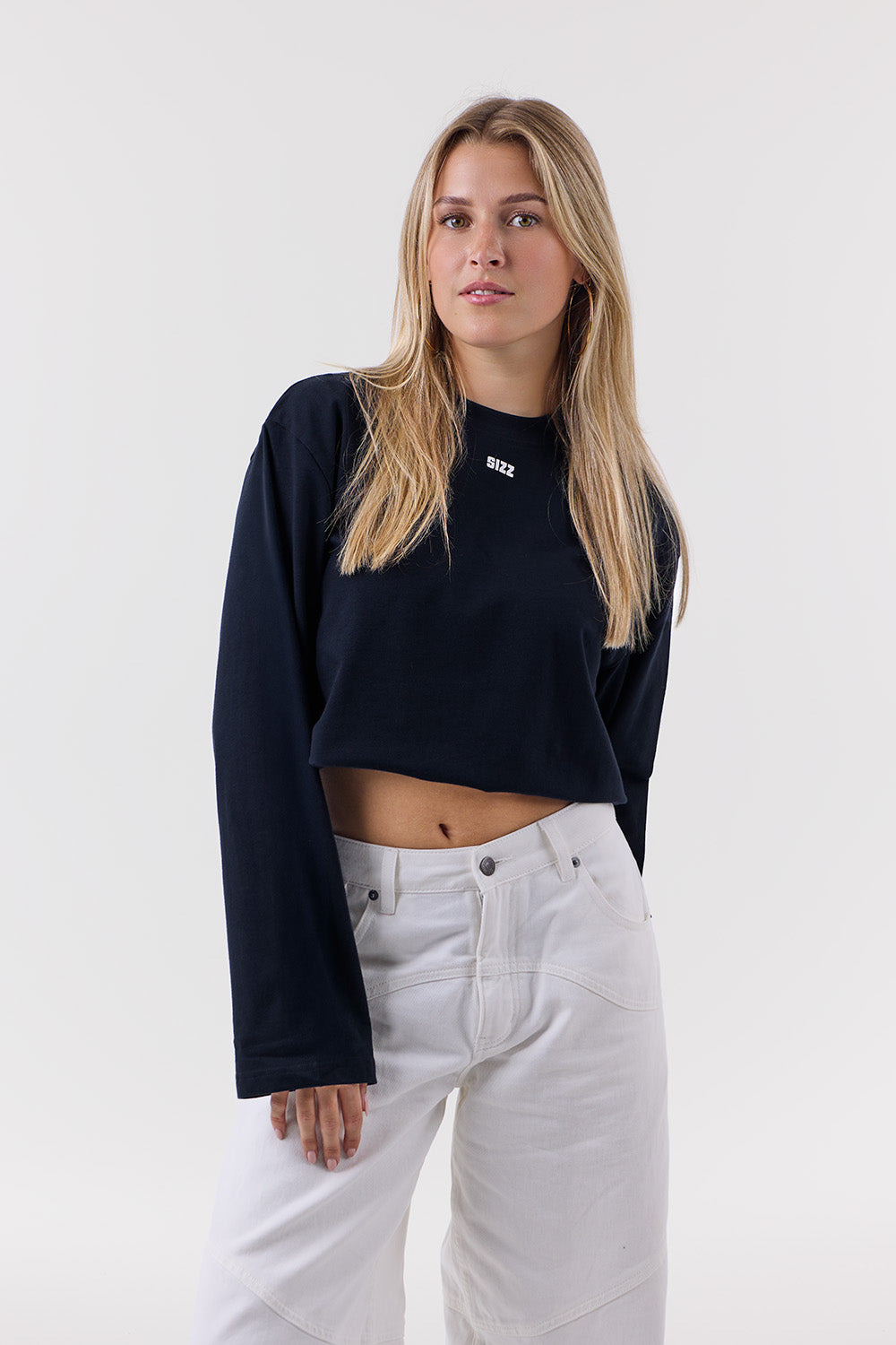 Motion Langarmshirt Navy