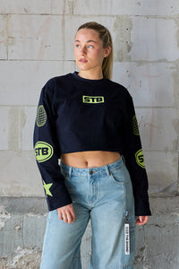 STB Signal Langarmshirt Navy