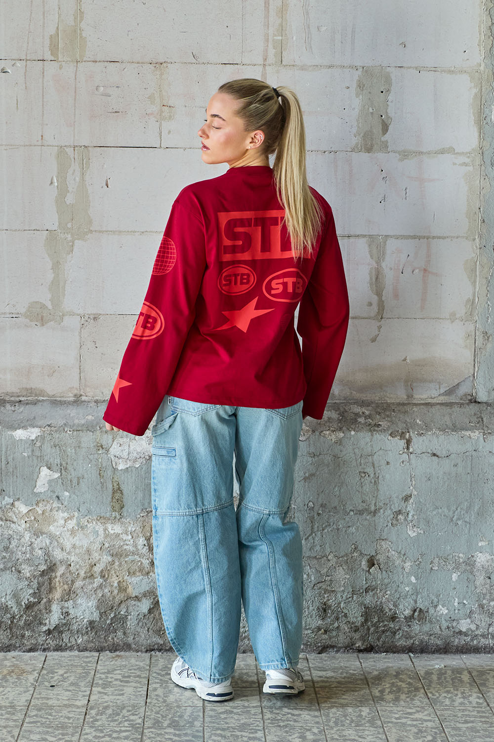 STB Signal Longsleeve Red