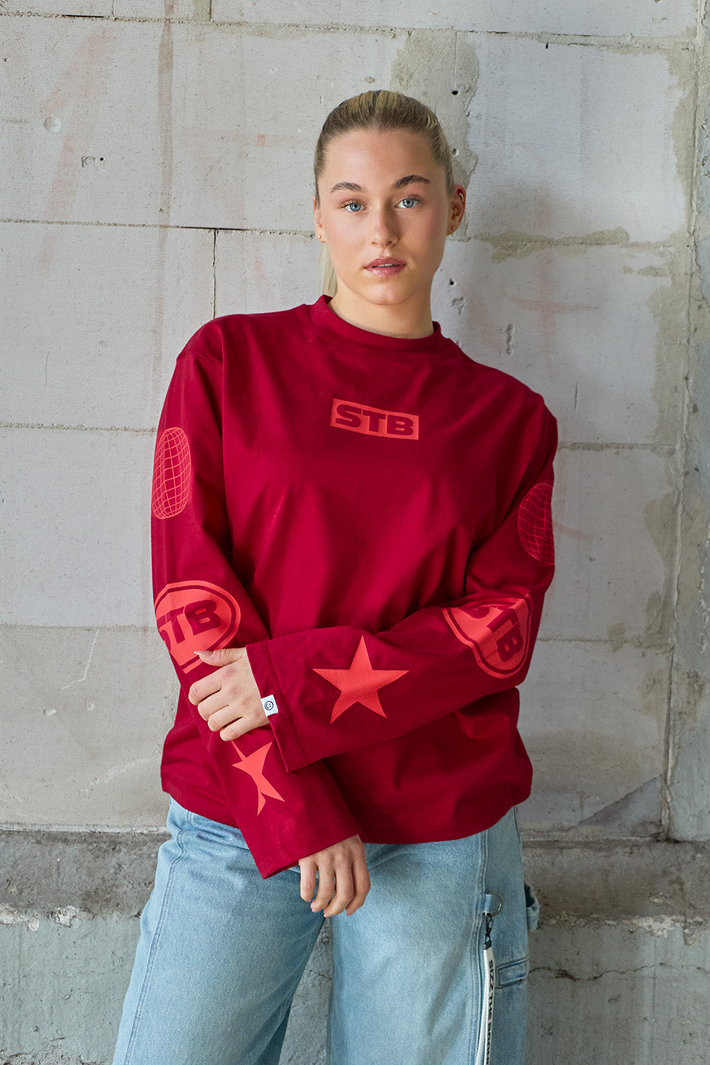 STB Signal Longsleeve Red