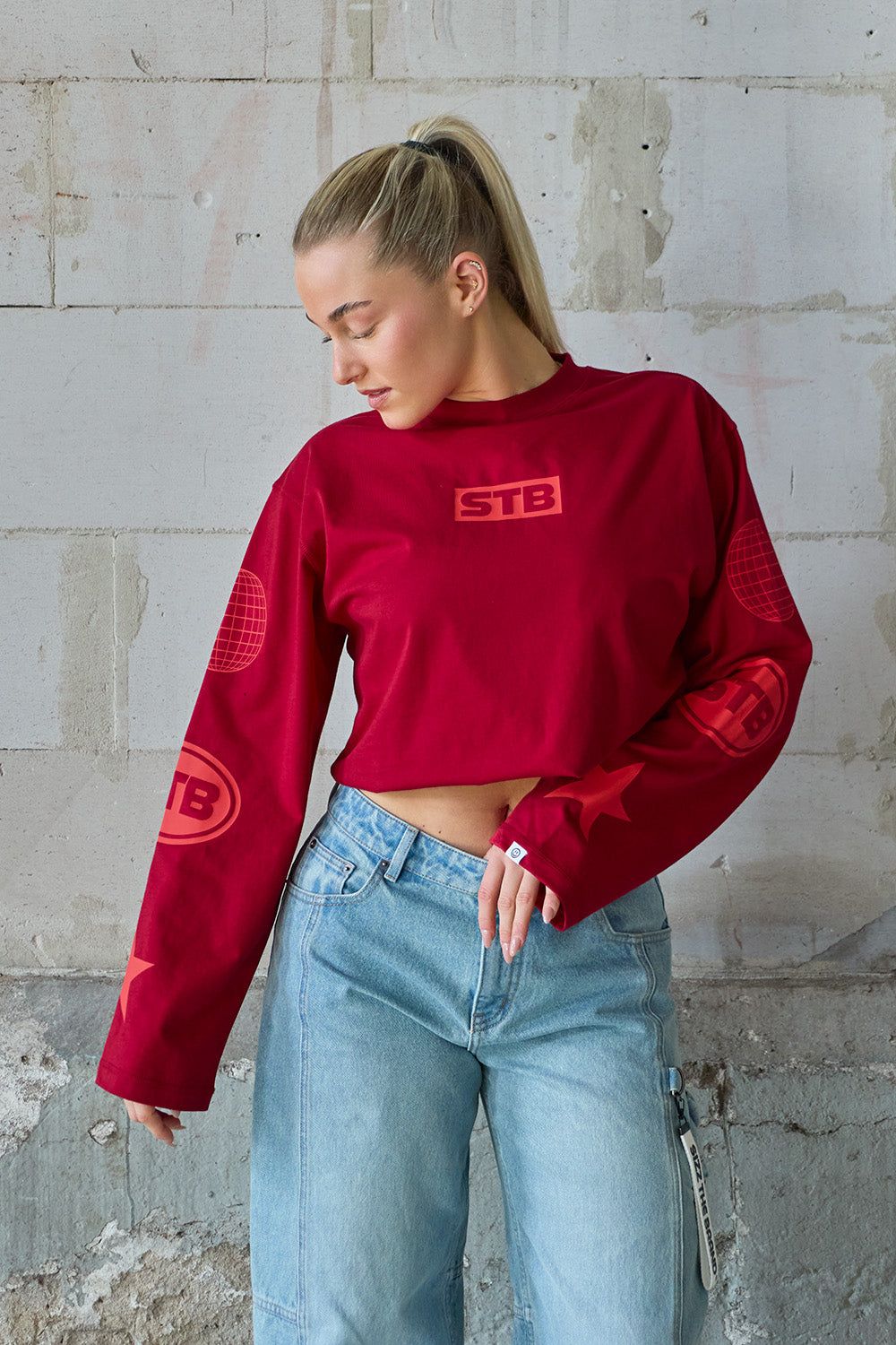 STB Signal Longsleeve Red