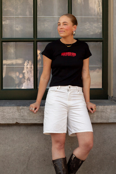 Sunset Top Zwart · SIZZ the brand