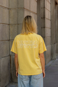 UNITED BY STYLE T-shirt Yellow