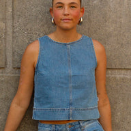 Denim Top Blue