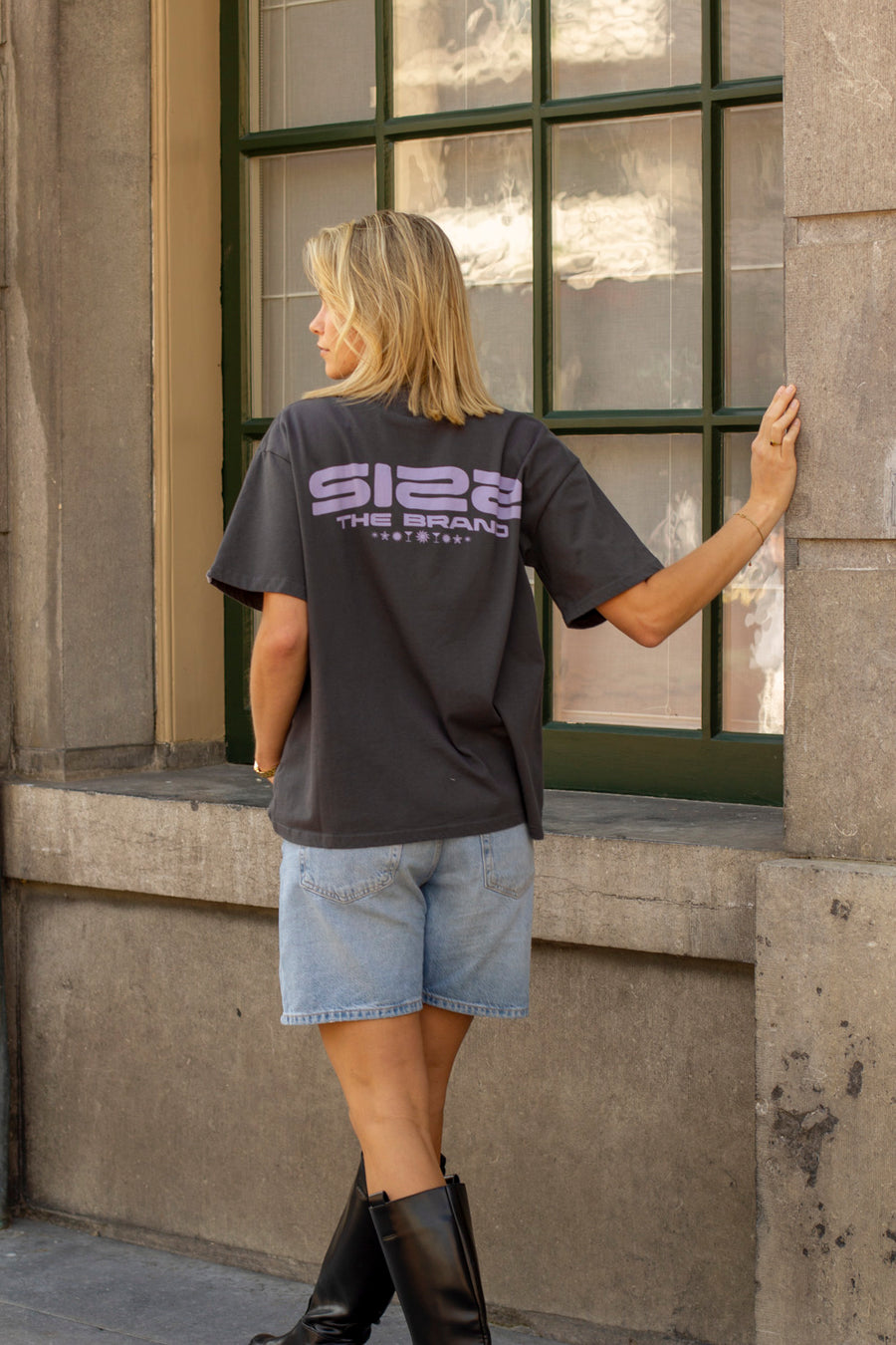 Sunset T-shirt Dark Grey