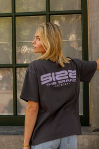 Sunset T-Shirt Dunkelgrau