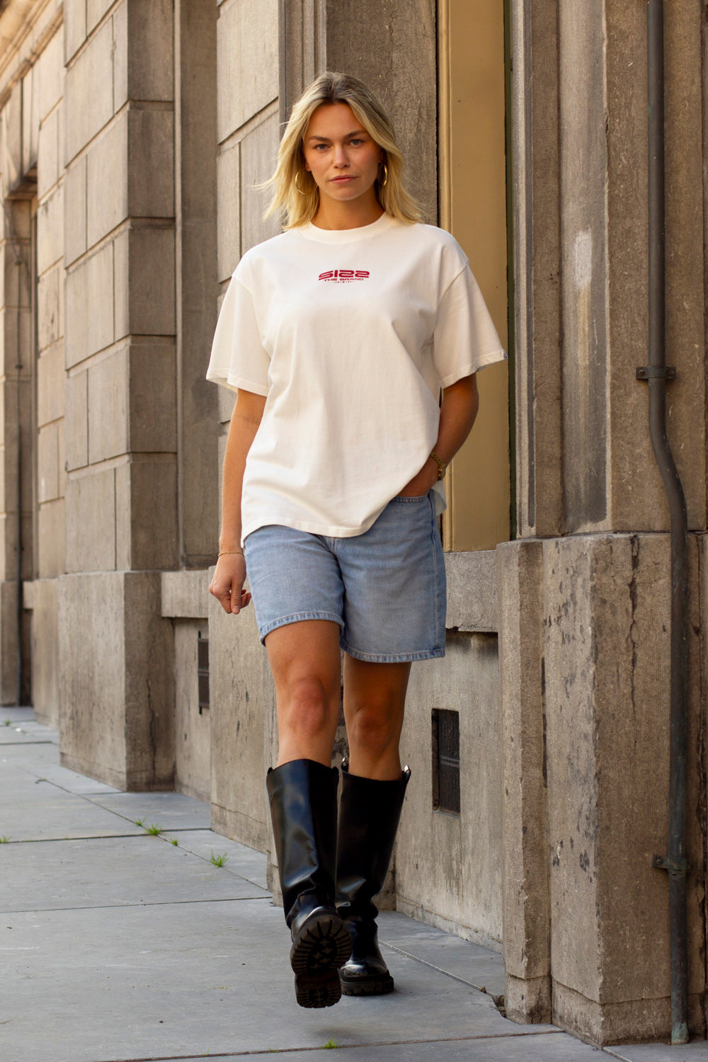 Sunset T-shirt White