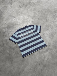 UNITED BY STYLE T-shirt Striped Blue
