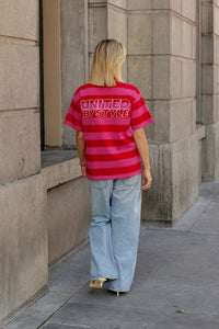 UNITED BY STYLE T-shirt Striped Red