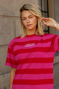 UNITED BY STYLE T-shirt Striped Red