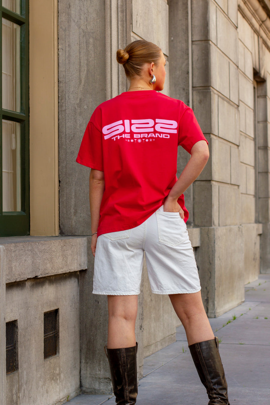 Sunset T-shirt Red