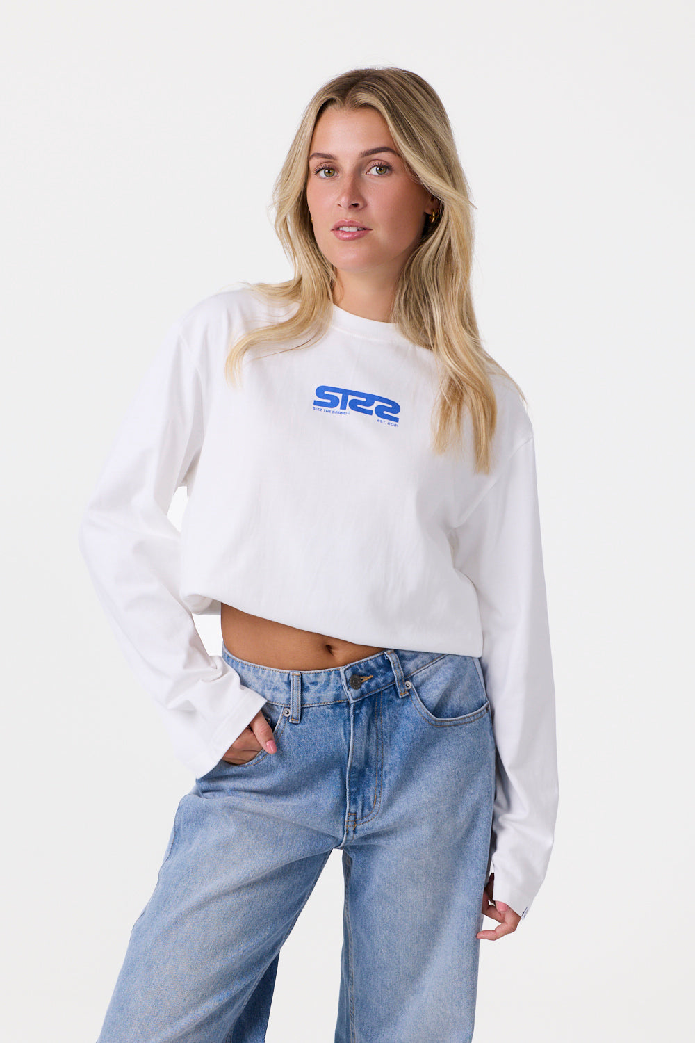Essential Longsleeve Wit