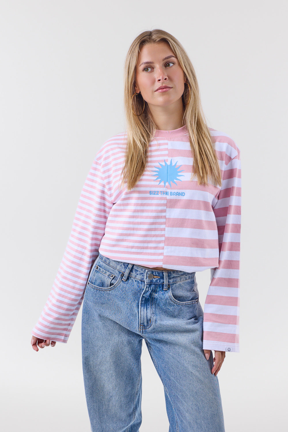 Sol Longsleeve Strepen Roze