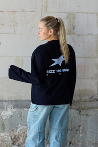 Presence Langarmshirt Navy