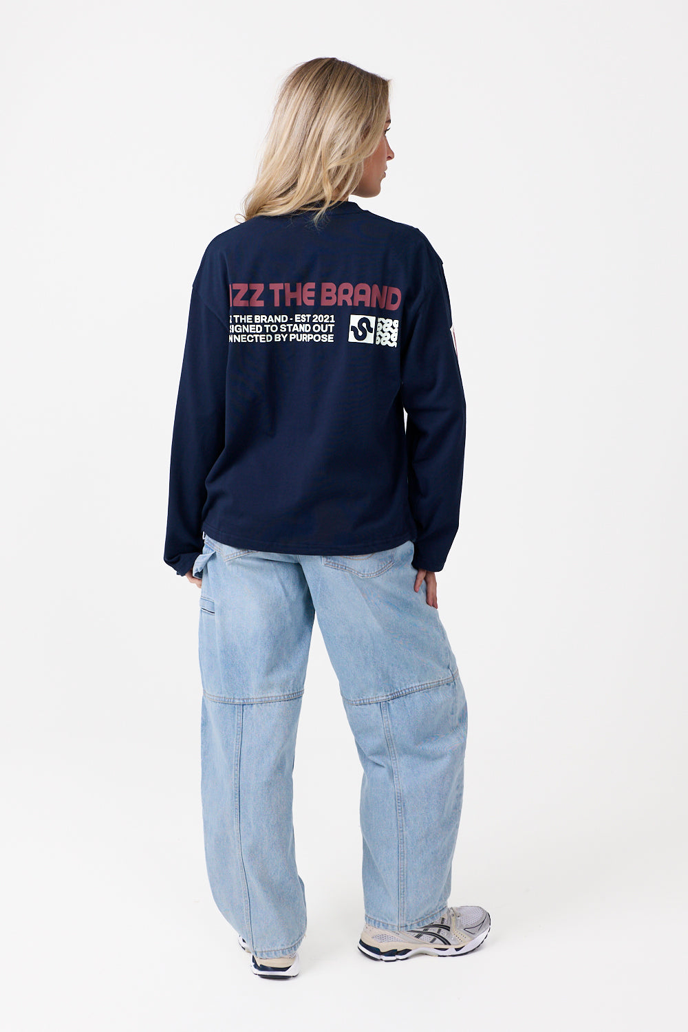 Stamp Longsleeve Navy