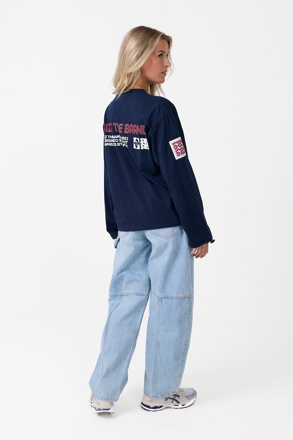 Stamp Longsleeve Navy
