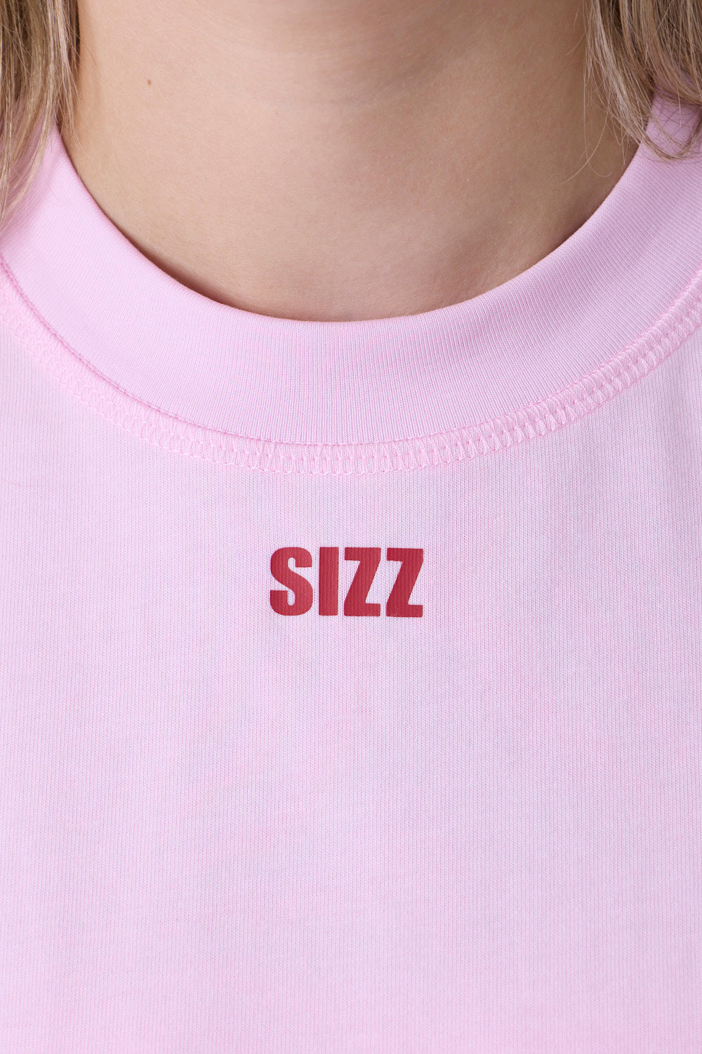 Polka Dot Langærmet T-shirt Pink