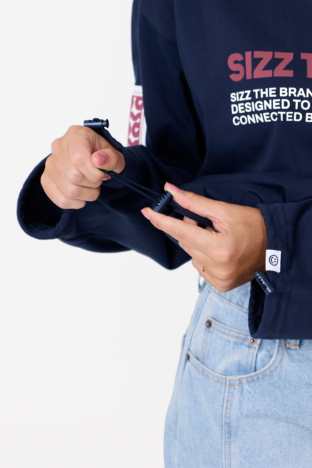 Stamp Longsleeve Navy