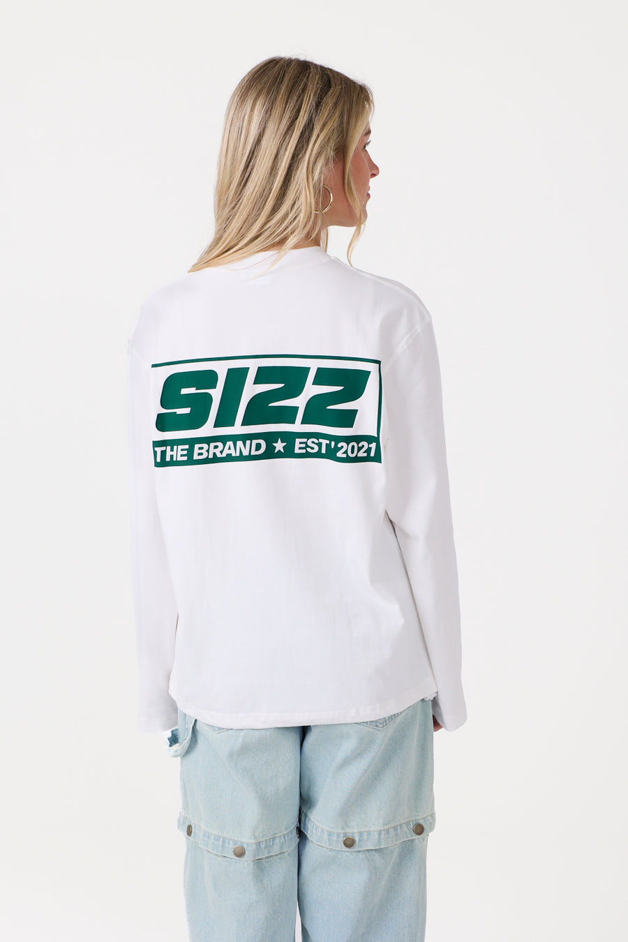 Box Longsleeve Wit
