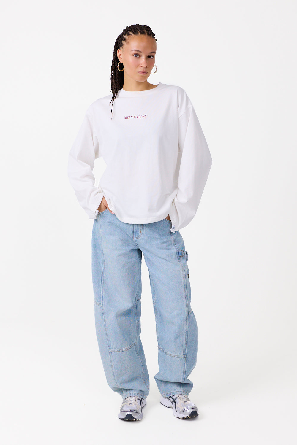 Fade Longsleeve White