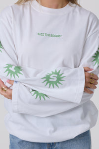 Sun Flow Longsleeve White