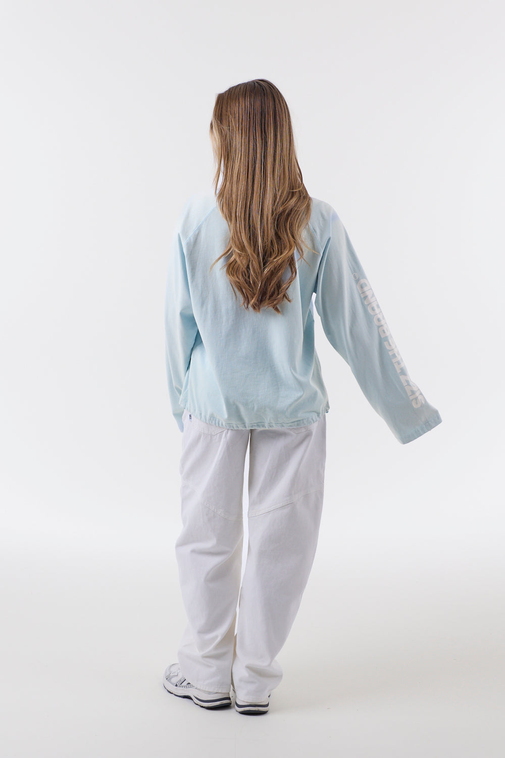 Horizon Langarmshirt Blau