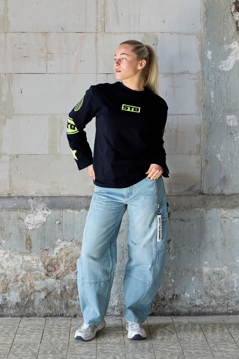 STB Signal Langarmshirt Navy