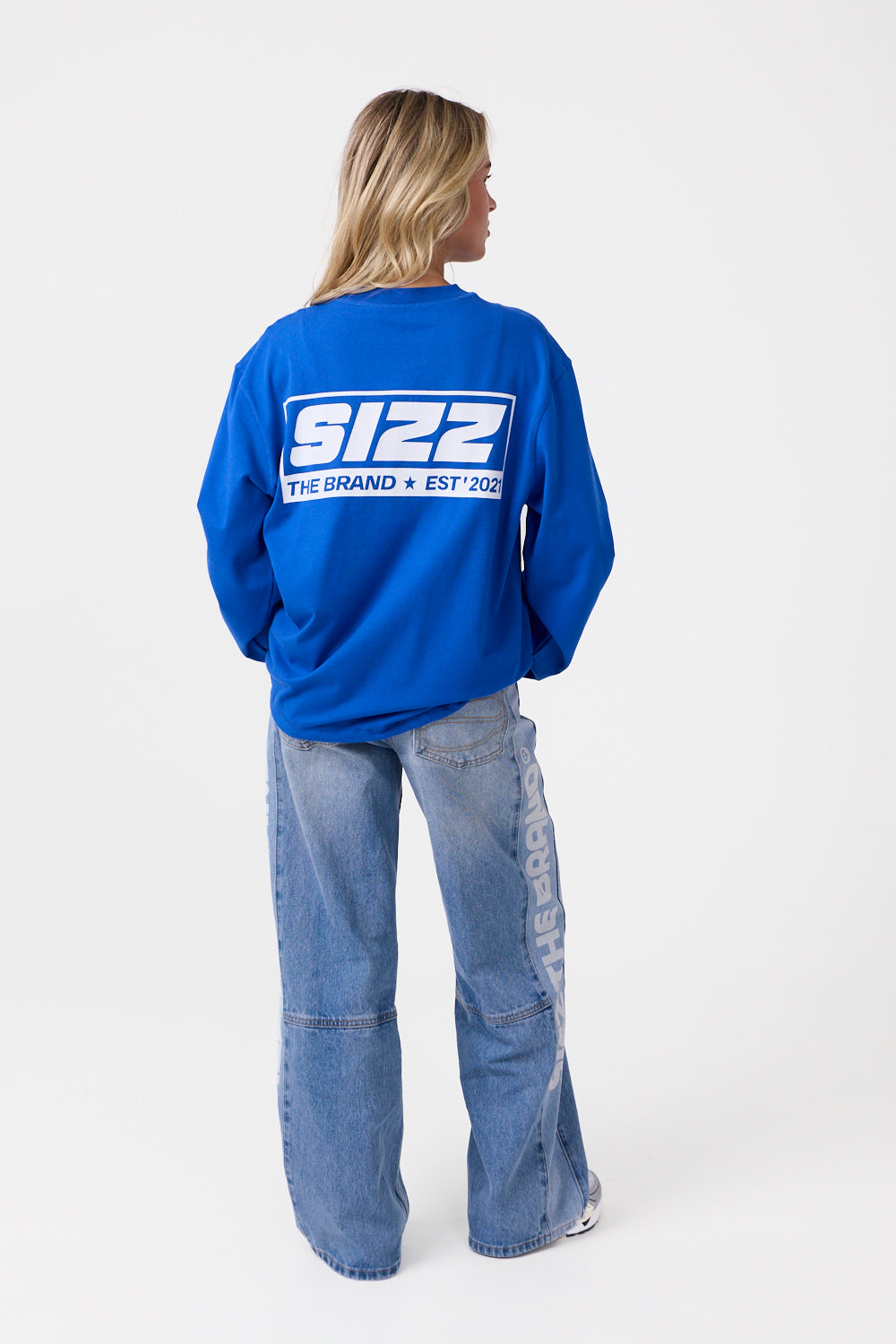 Box Longsleeve Blau