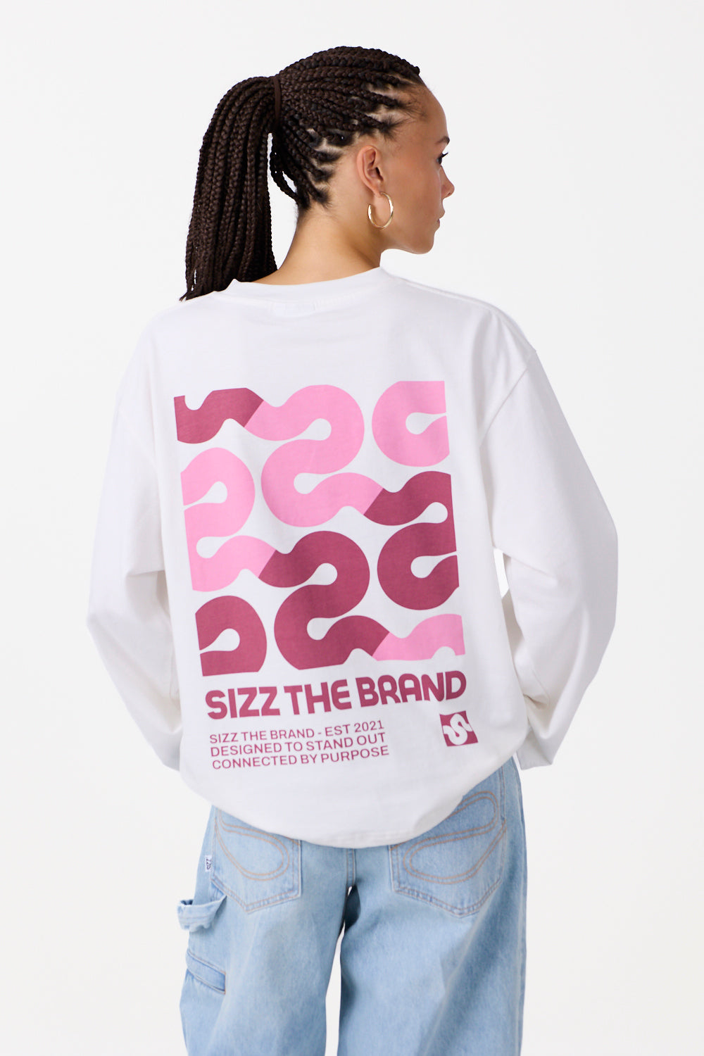 Fade Longsleeve White