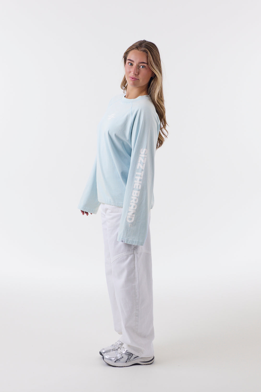Horizon Langarmshirt Blau