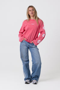 Sun Flow Longsleeve Red