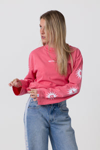 Sun Flow Longsleeve Red