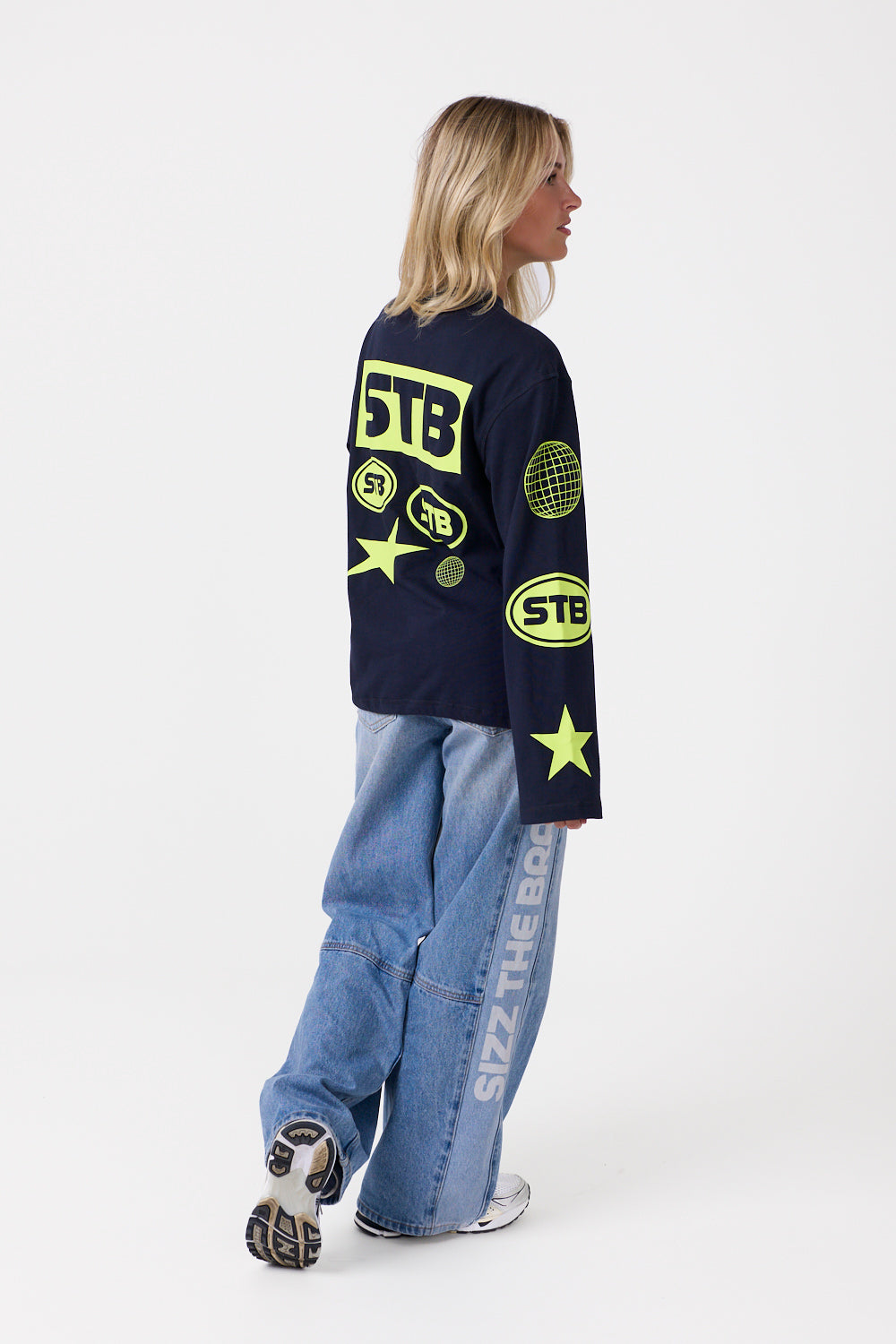 STB Signal Langarmshirt Navy