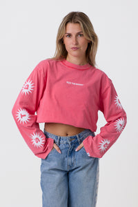 Sun Flow Longsleeve Red