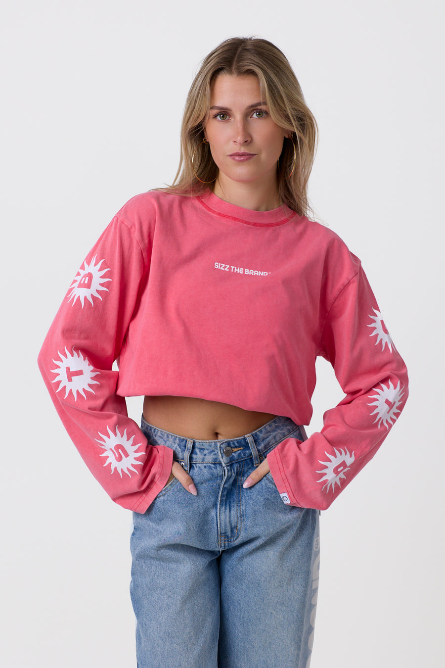 Sun Flow Longsleeve Red