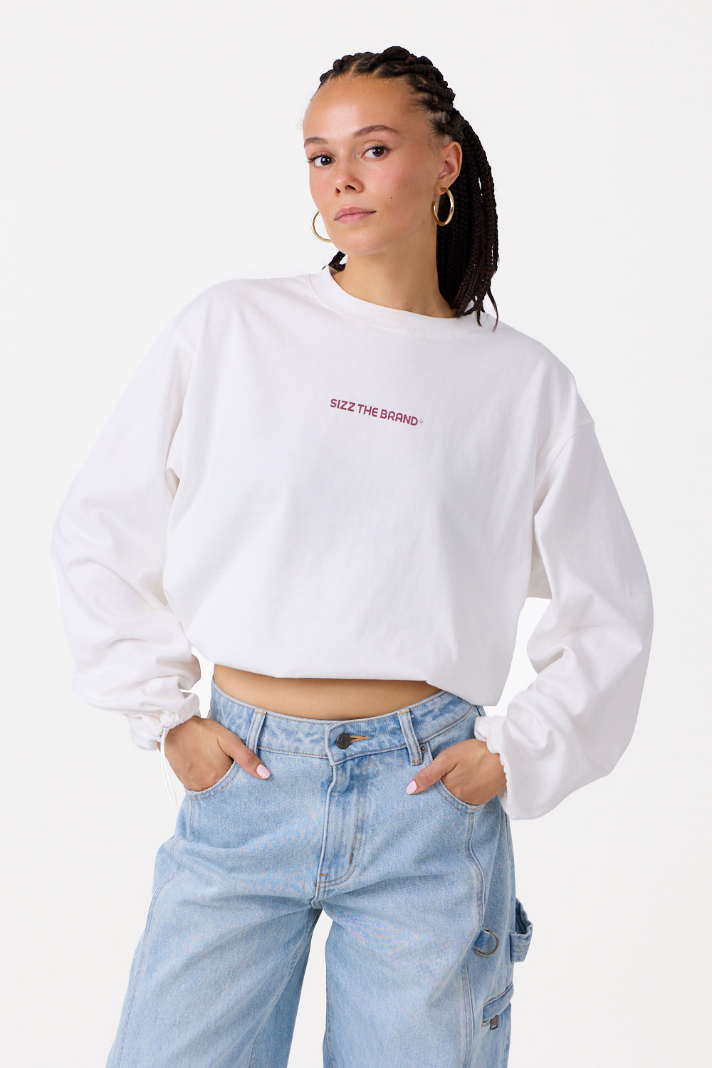 Fade Longsleeve White