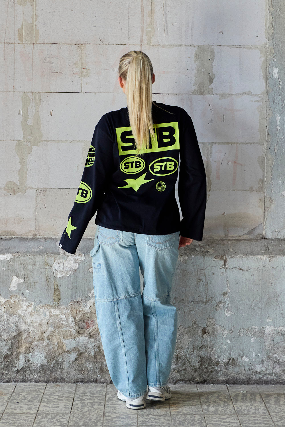 STB Signal Langarmshirt Navy