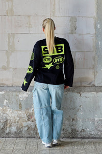 STB Signal Langarmshirt Navy