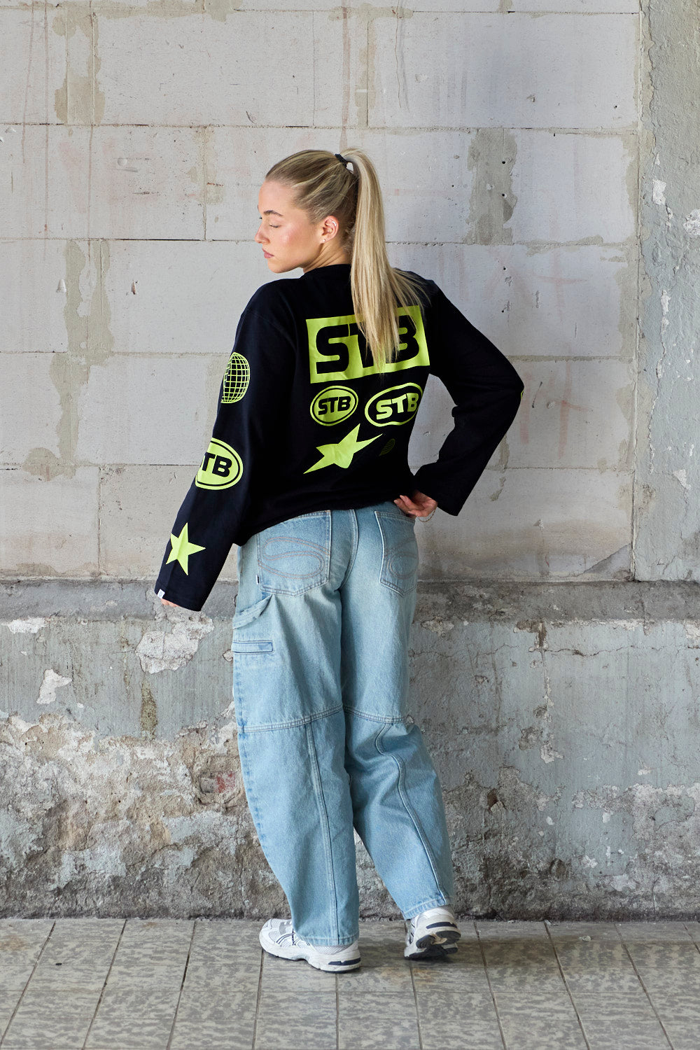 STB Signal Langarmshirt Navy