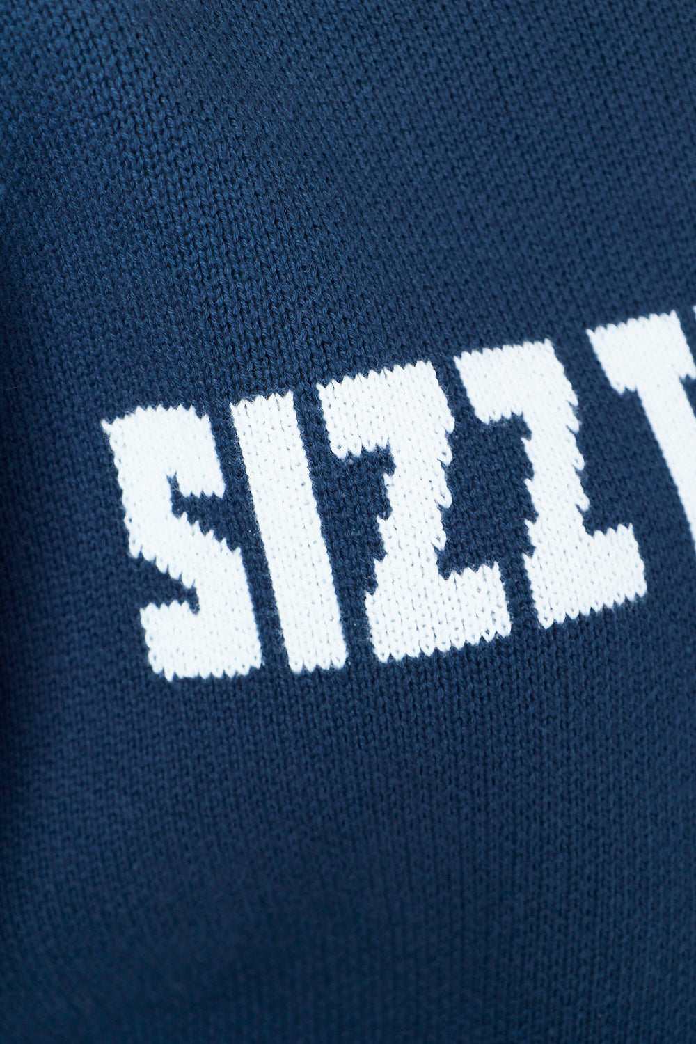 SIZZ THE BRAND Strik-sweater Navy