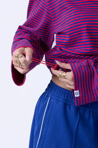 Endless Stripes Longsleeve Red