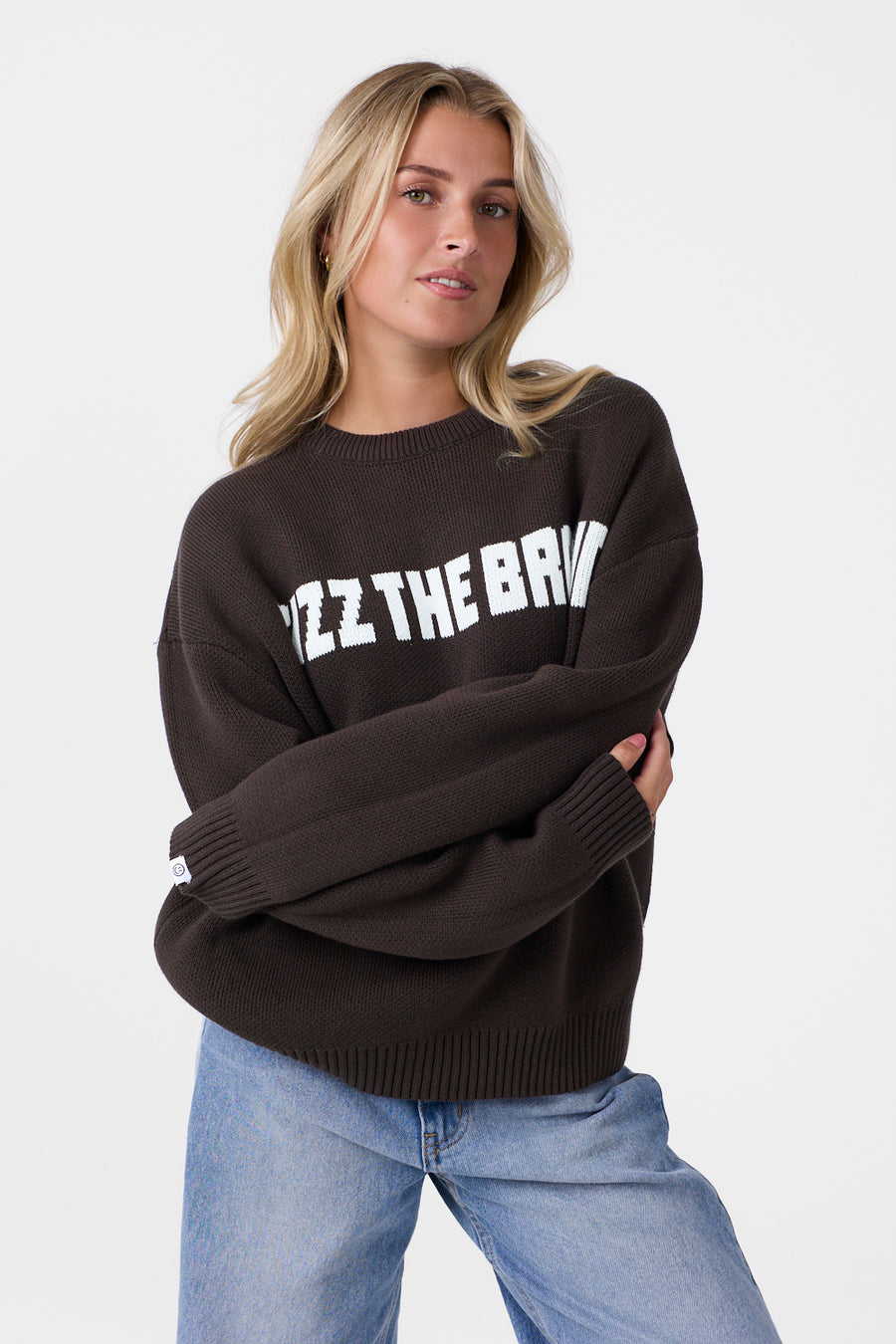 SIZZ THE BRAND Knit Pullover Braun