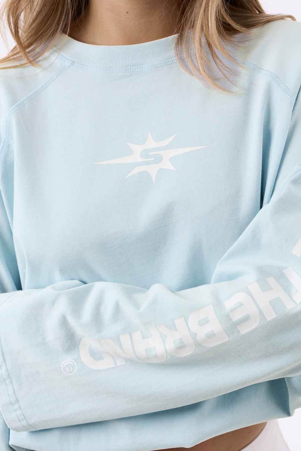 Horizon Langarmshirt Blau