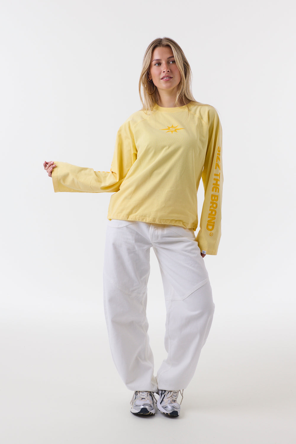 Horizon Langarmshirt Gelb