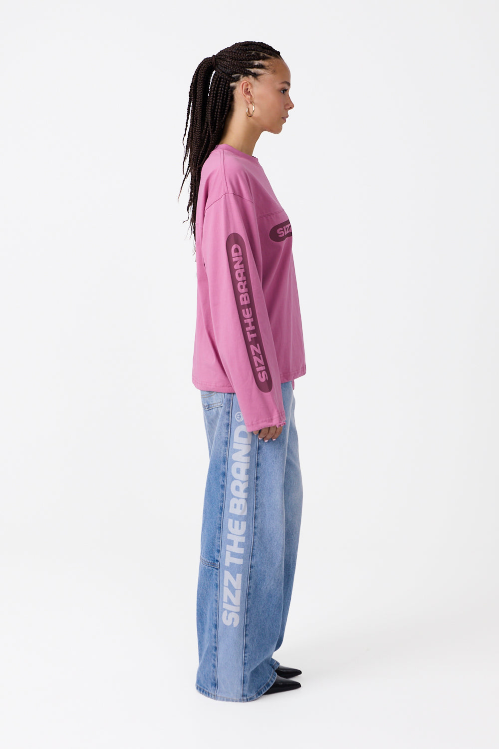 Track Longsleeve Pink