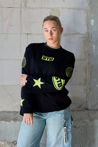 STB Signal Langarmshirt Navy