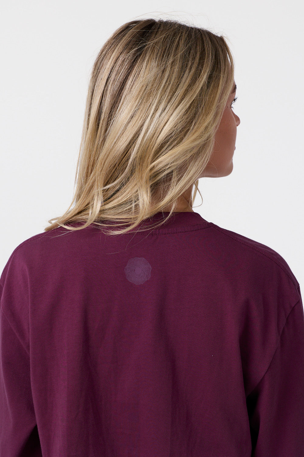 SIZZ THE BRAND Langarmshirt Bordeaux