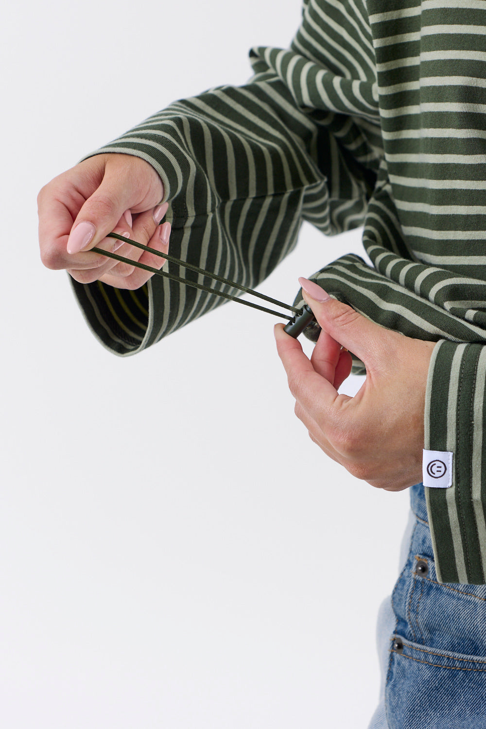 Classic Striped Longsleeve Green